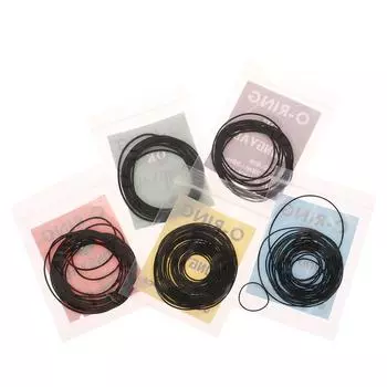 1 упаковка 0,5/0,6/0,7/0,8/0,9 мм водонепроницаемые резиновые прокладки для задней крышки часов ремонтные уплотнительные кольца инструменты для часовщика аксессуары 31-40mm