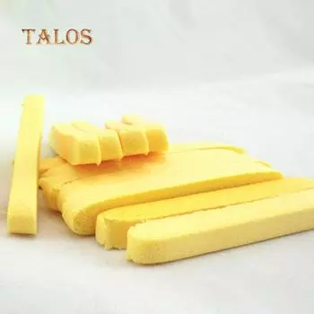 1 упаковка/12 шт., компрессионные губки для чистки лица, антибактериальные, устойчивые к разрыву, Beaty Health жёлтый