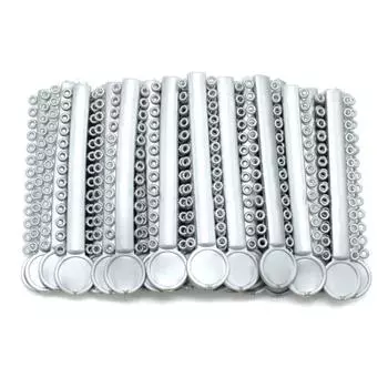 1 упаковка/40 палочек стоматологические ортодонтические эластичные лигатуры хомуты для брекетов брекеты разноцветный