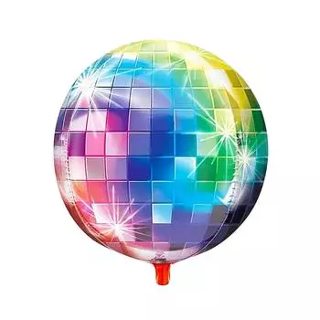 1 упаковка больших шаров для диско-бальных залов для украшения и принадлежностей для вечеринки по случаю дня рождения в стиле диско в 1970-х годах