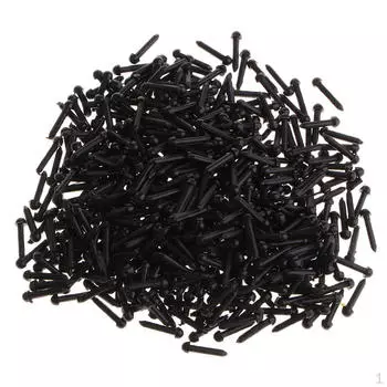 1 упаковка, черный цвет, пресс-вставки, тип куклы, глаза, нос, инструмент для изготовления кукол, безопасный аксессуар-