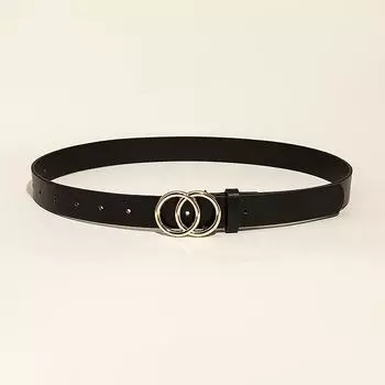 1 упаковка двухсекционного джинсового ремня Four Seasons Multicolor Dress с женским поясом 105CM