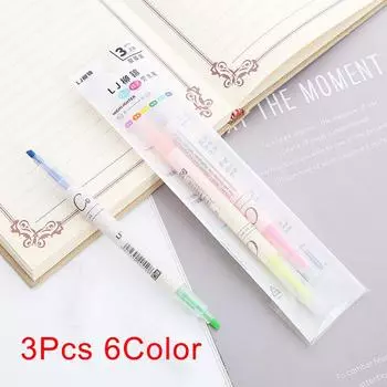 1 упаковка канцелярских товаров Double Writing Creativity многоцветный двухсторонний симпатичный художественный маркер для граффити