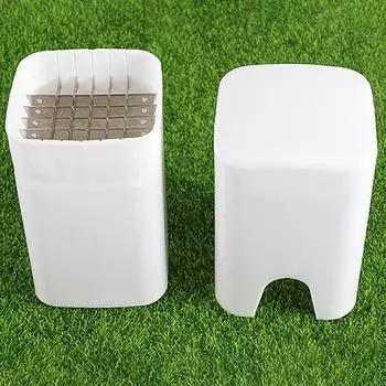 1 упаковка картофеля фри Natural Cut Quick Slicer Овощной Картофель Инструменты Еда Овощерезка Овощерезка Лук Морковь Ветчина Кубики белый