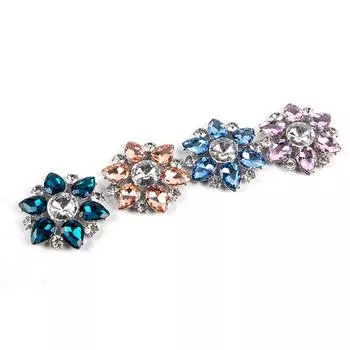 1 упаковка пластиковых зажимов для обуви, пряжек для выпускного вечера и свадебной обуви озеро синий