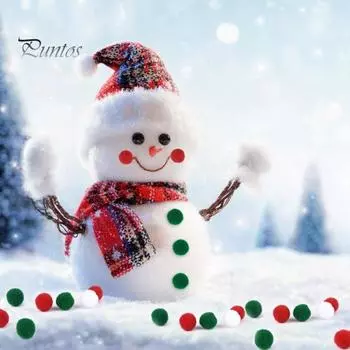 1 упаковка, рождественские шары с помпонами, красные, зеленые фетровые шары, украшения, сделай сам, рождественские гирлянды, украшения, праздничные шары с помпонами для дня рождения, вечеринки, баннера, Рождества 2cm