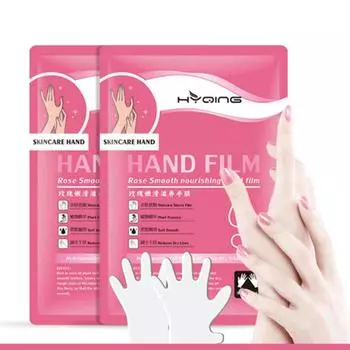 1 упаковка розы, нежная питательная маска для рук, увлажняющая, отшелушивающая, удаляет омертвевшую кожу, уход за руками 1pack