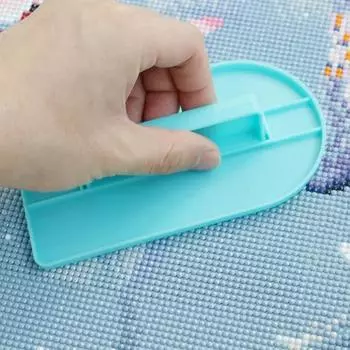 1 упаковка, случайный цвет, алмазная вышивка, усиленная прижимная пластина, сплошной цвет, алмазная живопись, пресс-дрель, удобный пресс-сверлильный инструмент