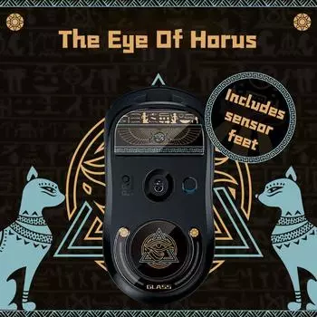 1 упаковка стеклянных коньков для мыши, накладки на ножки для мыши, наклейки для G Pro X Superlight, закругленные изогнутые края