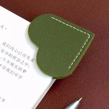 1 упаковка винтажных кожаных закладок ручной работы для угловых мини-маркеров для книг