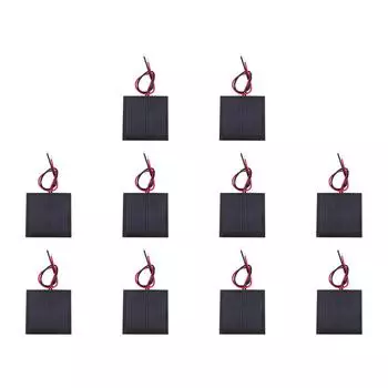 1 В 200 мА поликристаллическая кремниевая солнечная панель 0,2 Вт DIY для солнечной игрушки (1шт) КДЕ