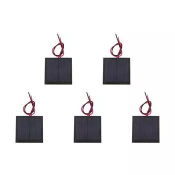 1 В 200 мА поликристаллическая кремниевая солнечная панель 0,2 Вт DIY для солнечной игрушки (1шт) КДЕ