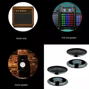 1 Вт 8 Ом динамик 40 мм круглая форма сменный громкоговоритель сабвуфер мультимедийный портативный динамик усилитель громкоговоритель