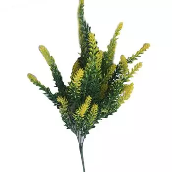 1 ветка лаванды цветок ткань искусственные цветы украшения для дома