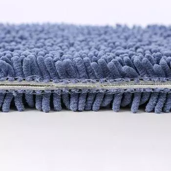 1 впитывающий коврик для ванной Chenier, темно-серый противоскользящий коврик, ковровое покрытие, можно стирать в стиральной машине, толстый и мягкий коврик для двери 400MMx600MM