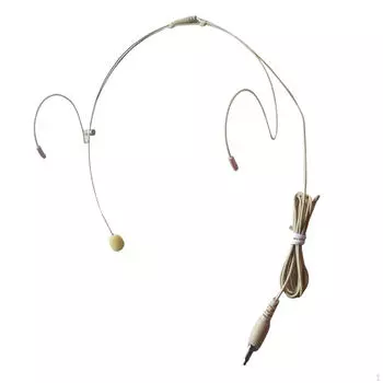 1 x 3,5 мм усилитель гарнитуры головной микрофон с креплением на голове микрофон #A