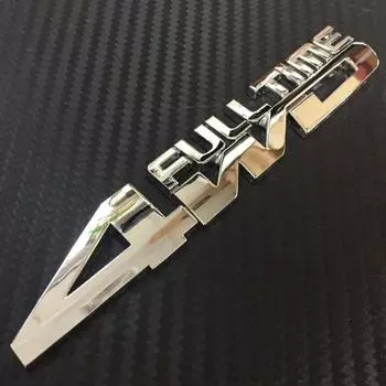 1 x 4wd штатная наклейка с эмблемой автомобиля, наклейка со значком внедорожника для Mazda Nissan Mitsubishi Buick Dodge Citroen Renault Peugeot Hyundai и т. д. красный