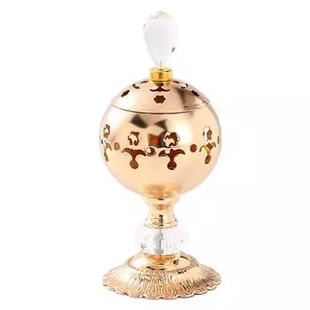 1 X курильница идеальный подарок металлическая арабская курильница настольный декор 8x20 см Style 6