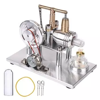 1 x Научный двигатель Стирлинга образовательная модель DIY Steam STEM Toys Learn Gift для детей