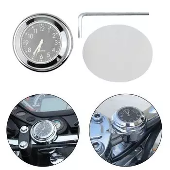 1 X руль мотоцикла с часами 1 X прочный алюминиевый гаечный ключ для велосипеда