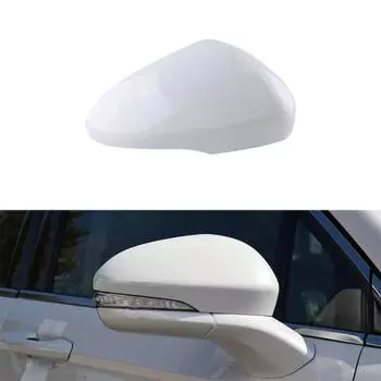 1 x Жемчужно-белая накладка заднего зеркала со стороны пассажира для Ford Fusion 2013-2021