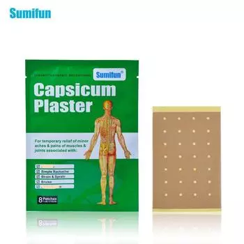 1bag(8ПК) Пластырь с экстрактом Sumifun, пластырь для суставов, бальзам для мышц колена, наклейка для массажа тела 1Bag/8PC