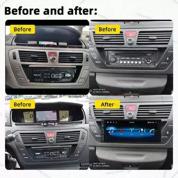 1din Android Car Multimedia для Citroen C4 Grand Picasso 2006-2013 1 Din Радио Стерео Головное Устройство Carplay Авторадио GPS Навигация