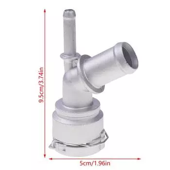 1J0122291B алюминиевый фланцевый соединитель для выхода охлаждающей воды, подходящий для A3 Golf Mk4 Bora Beetle Octavia Seat Leon 98-05