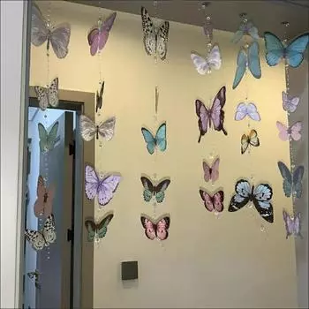 1Kit DIY Hanging Ornaments Handmade Handmade Material Bag Home Decoration Can Make 6pcs Pendant