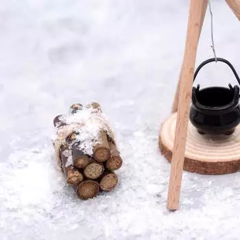 1Комплект 1:12 кукольных домиков, миниатюрная модель дикого лагеря, костер, детские игрушки для ролевых игр, аксессуары для кукольного дома