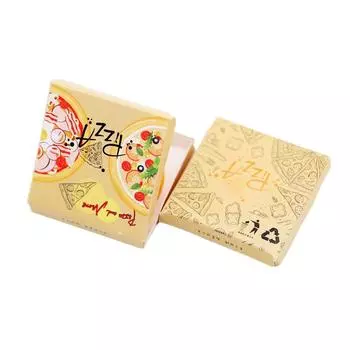 1Комплект 1:12 кукольных домиков, миниатюрная пицца с упаковочной коробкой, модель кухонной еды, декор, игрушка