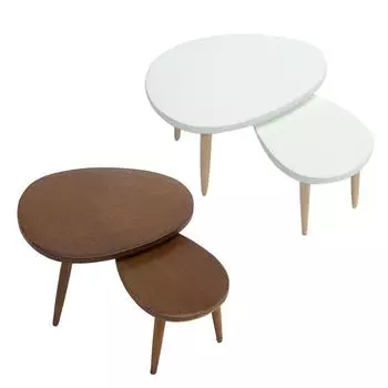 1Комплект 1:12 кукольный треугольный журнальный столик компьютерный стол чайный столик домашний декор игрушка белый