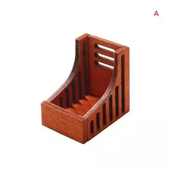 1Комплект 1:12 Миниатюрная книжная полка для кукольного домика, стеллаж для хранения, настольный органайзер, коробка, домашняя модель, декор, игрушка, кукольный дом, аксессуары as the picture