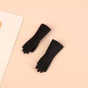 1Комплект 1:12 Миниатюрные кукольные домики, резиновые сапоги, перчатки для садоводства, перчатки для выпечки, прихватки для стирки, модель, декоративная игрушка для фермы as the picture