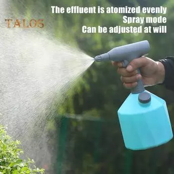 1л/1,6л электрический распылитель, регулируемый распылитель воды, завод Mister USB, перезаряжаемый автоматический лейка для полива садовых растений, удобрения S розовый
