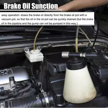 1L Car Brake Fluid Sunction Set Large Capacity Brake Bleeder Drained Oil Change Tools Equipment Motorcycl Trucks Repair Tool