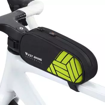 1л сумка для велосипеда, сумка для передней трубы велосипедной рамы, сумка для верхней трубы велосипеда, сумка для передней рамы велосипеда, водонепроницаемая, гладкая красный