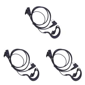 1м 2-контактный наушник гарнитура микрофон PTT для CB радио CP88 CP040 CP100 CP110