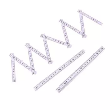 1M 2M Слайд 5/10-частей Складные линейки Складной Универсальный Внутренний Плотницкий Образовательный Измерительный Инструмент Легкий Измерительный Инструмент 1m B