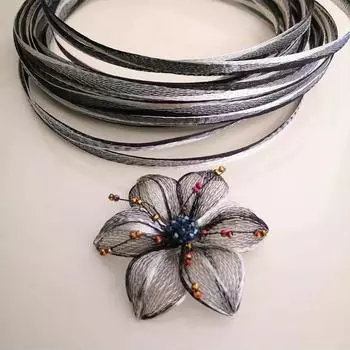 1M плетеная заколка для волос из латуни, богемная заколка для густых волос, искусственный цветок, пружинный зажим, прочная свадебная шпилька 1m