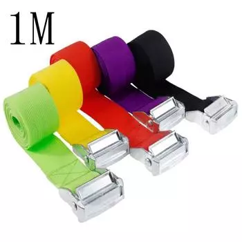 1M пряжка стяжной ремень грузовые ремни для автомобиля мотоцикла велосипеда с металлической пряжкой буксировочный трос прочный ремень с храповым механизмом для багажной сумки красный