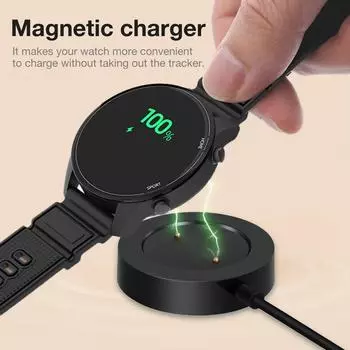 1M USB-кабель для зарядки для Xiaomi Mi Watch Color Sports Dock Магнитный адаптер для зарядки Подставка для Xiaomi Watch S1 active/Color 2