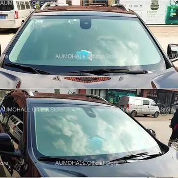 1м x 10м зеленая 68% VLT лобовое стекло переднее стекло тонировочная пленка солнцезащитная фольга автомобиль авто дом ИК 21% УФ 82% 1Mx10M