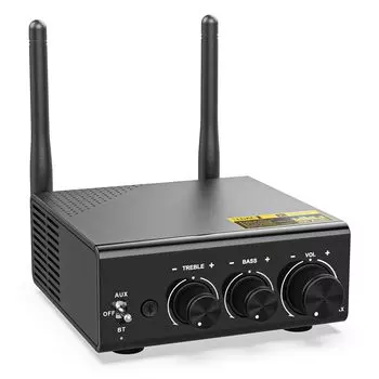 1Mii LDAC Bluetooth усилитель мощности цифровой усилитель аудио компактный мини высокое разрешение 100 Вт x 2 большой выход совместимый с LL Low RCA
