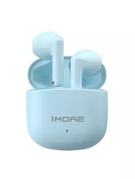 1MORE Q10 беспроводные наушники Bluetooth канального типа легкие IPX5 водонепроницаемые звонки 26 часов воспроизведения вызовов микрофон автоматическое сопряжение синий 5.3