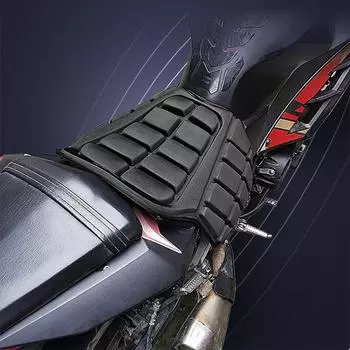 1Motorcycle Seat Cushion 3D Comfortable Air Seat Pad Cover Long-distance Riding