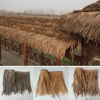 1мx50см для наружной крыши соломенная солома имитация натуральное соломенное огнестойкое поддельное растение