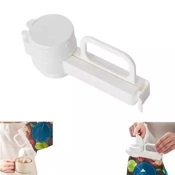 1P/2Pc зажимы для запечатывания пластиковых пакетов зажим для хранения продуктов запечатывание с носиком для закусок 1pc