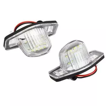 1Pair 34102SLNA01 License Plate Lights For Honda CR-V 2007-2016 Fit 2007-2020