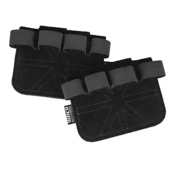 1Pair Anti-Skid Gym Gloves Grips Leather Weightlifting Hand Protect Pad Heavy Duty Accessory